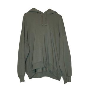 H&M sage green hoodie